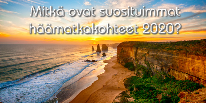 Suosituimmat häämatkakohteet 2020 Suosituimmat häämatkakohteet 2020