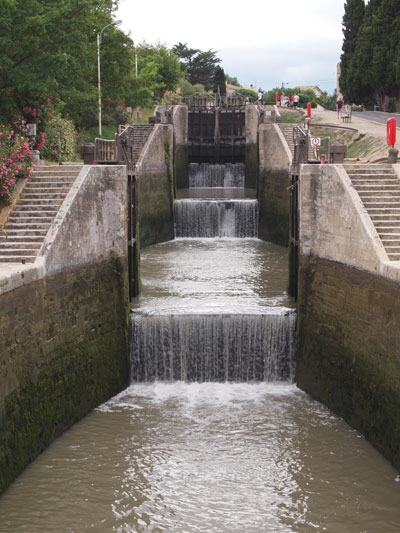 Fonserannesin portaat, Bziers, Canal du Midi