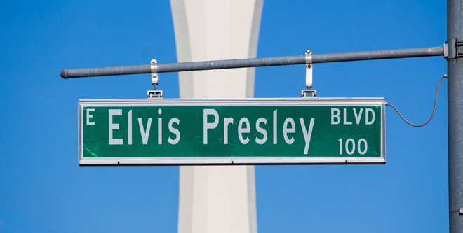 Las Vegas Elvis Presley blvd